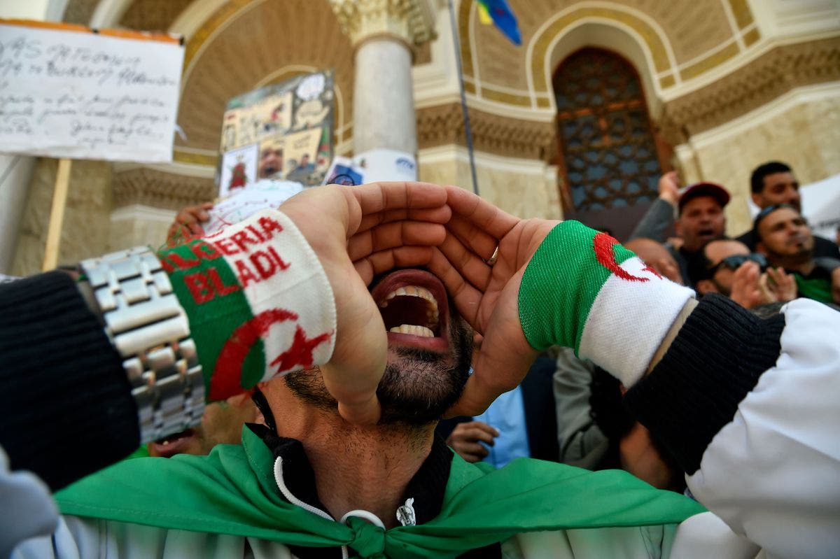مظاهرات وسط الجزائر لإحياء الذكرى الثالثة للحراك