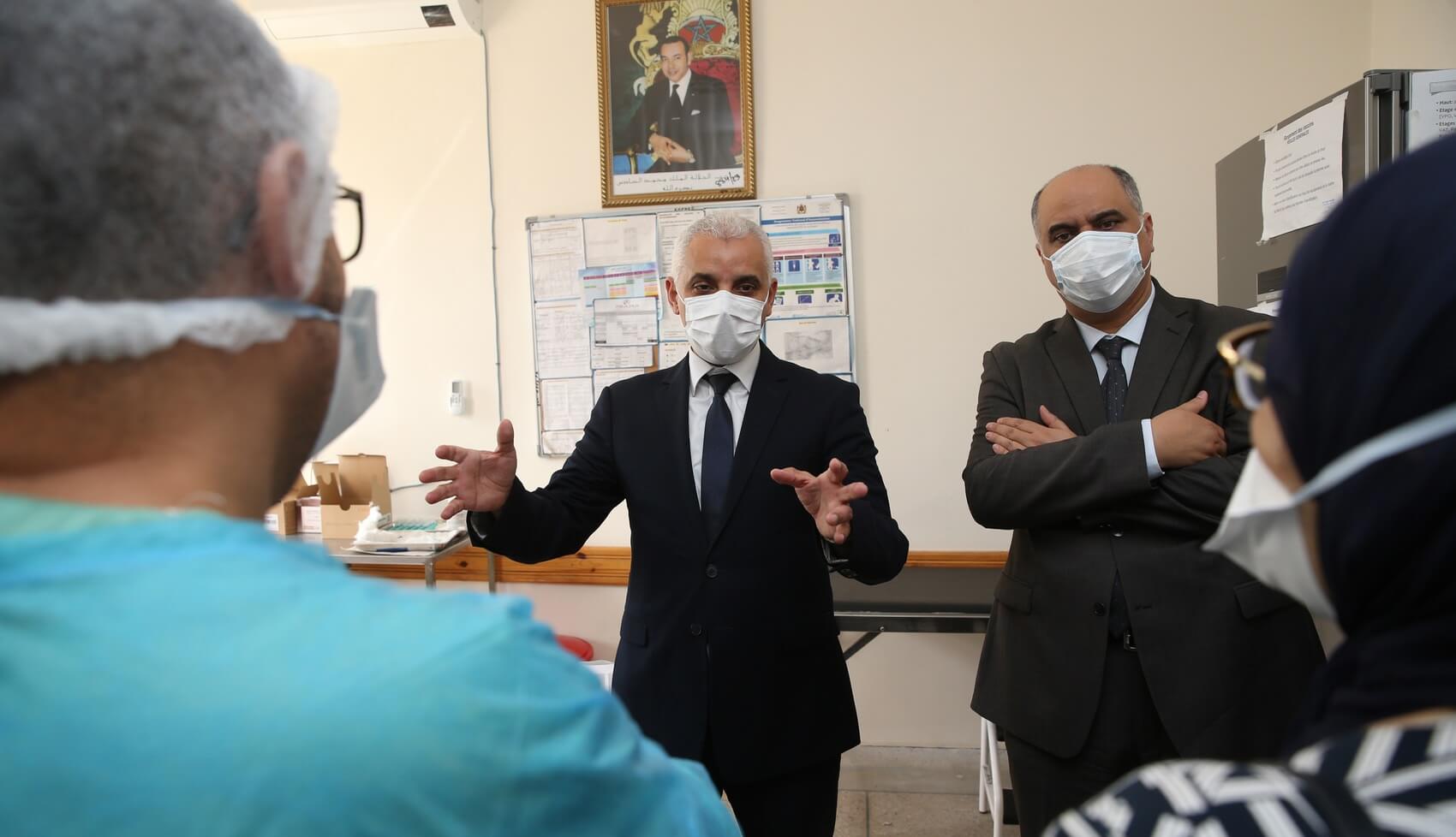 وزير الصحة يثمن الانخراط الكبير للمواطنين في عملية التلقيح ضد كورونا