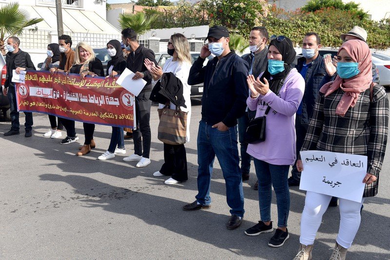 استغلال التلاميذ في “احتجاجات المتعاقدين” يثير جدلا تربويا في المغرب‎