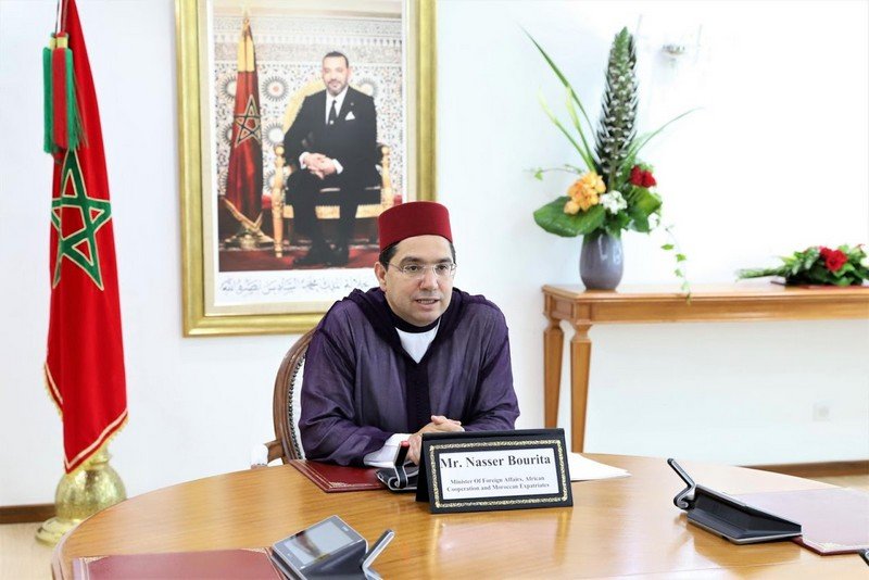 أول اتصال هاتفي بين وزيري الخارجية المغربي والأمريكي