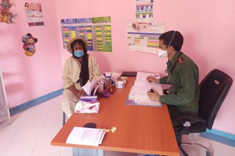 الجيش يقدم خدمات صحية لقاطني شرق المملكة