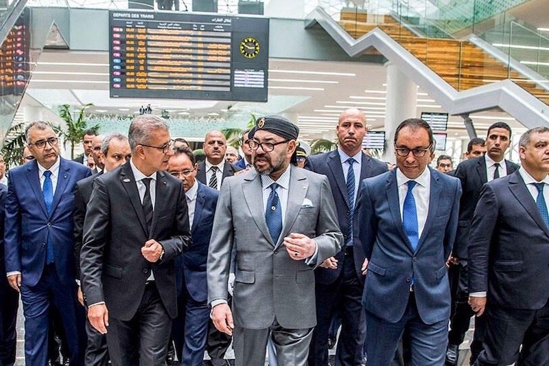 رصيف الصحافة: الملك محمد السادس يغيّر محطة القطار الرباط المدينة