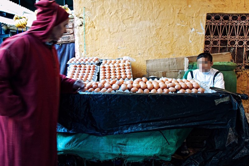 زيادة الطلب ترفع أسعار البيض في الدار البيضاء