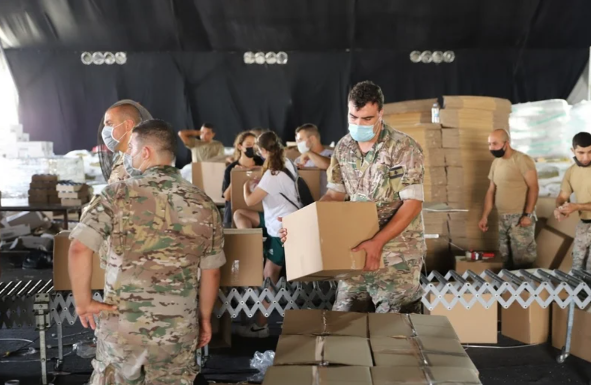 وصول الدفعة الأولى من المساعدات الغذائية إلى لبنان