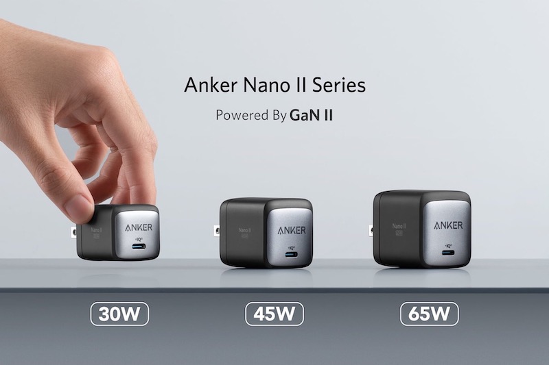 أنكر تطلق سلسلة الشواحن Nano II الجديدة
