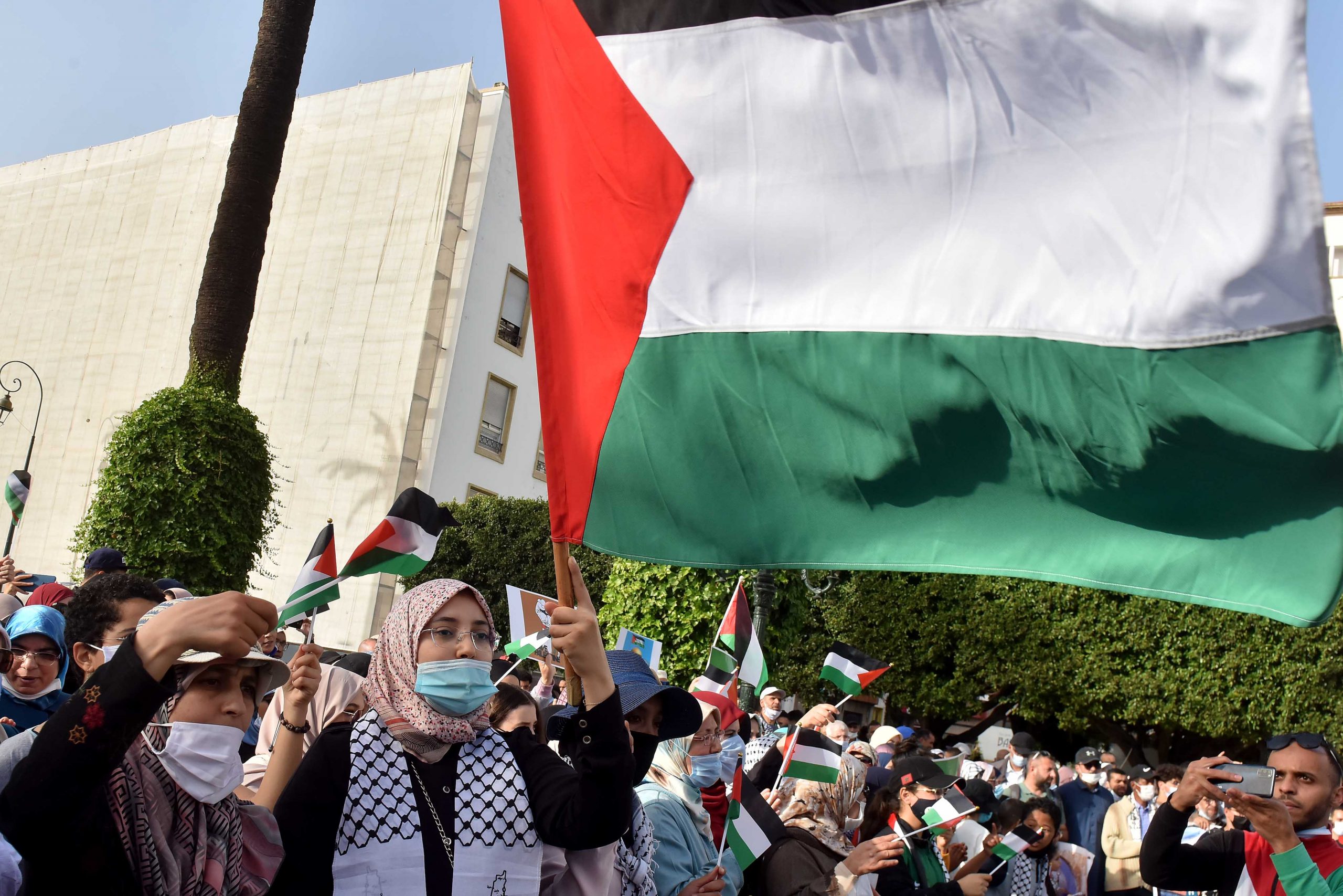 عدوان إسرائيل على الفلسطينيين يثير احتجاجات في عشرات المدن المغربية