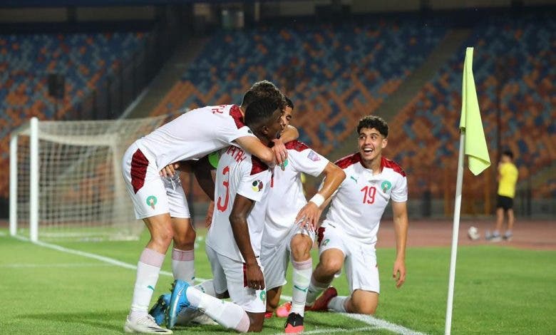 أشبال الأطلس يضربون موعدا مع الجزائر في ربع نهائي كأس العرب