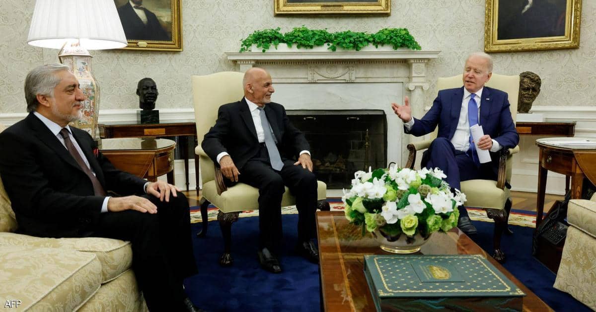 الرئيس الأميركي يدعو الأفغان إلى “تقرير مستقبلهم”