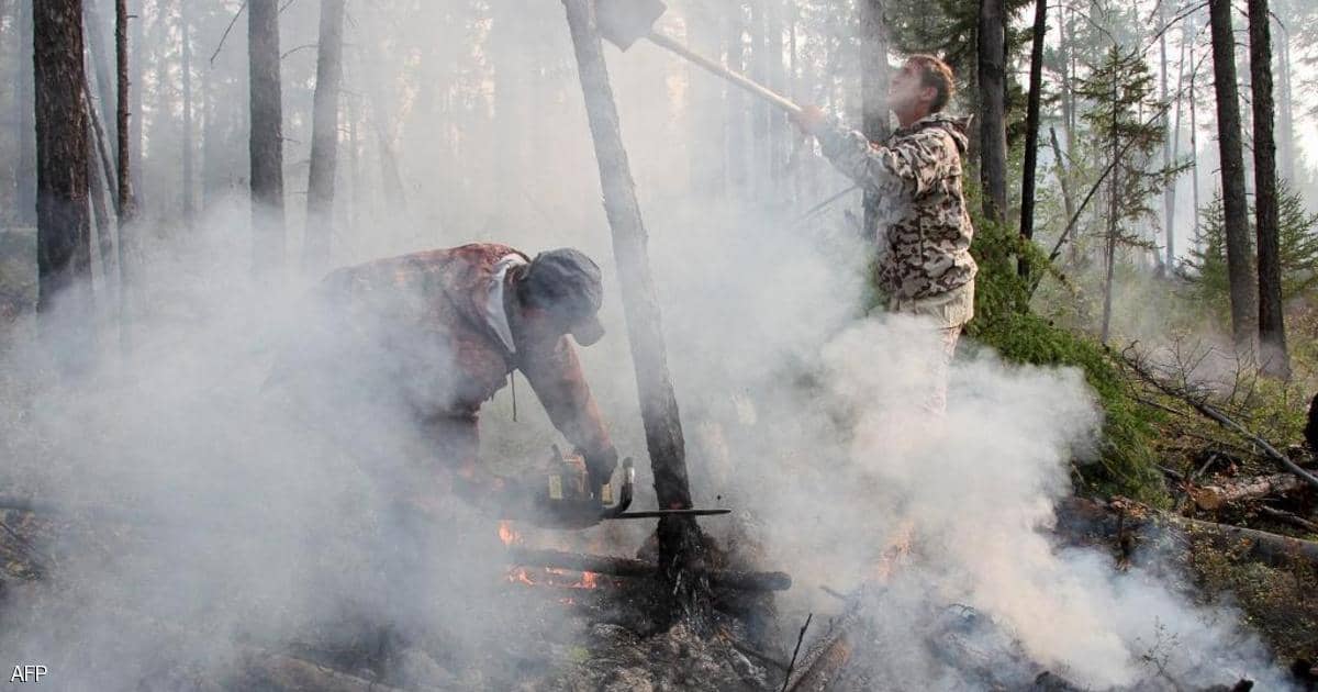 حرائق غابات في سيبيريا تلتهم مئات الكيلومترات