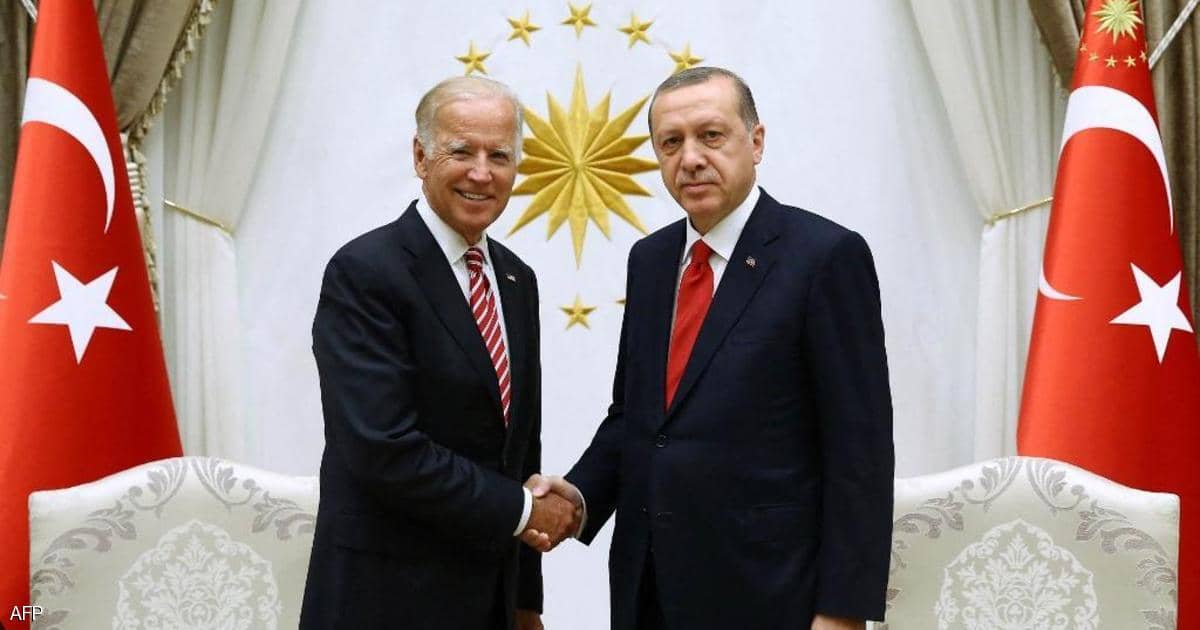 سوريا وليبيا وإيران على طاولة البحث بين بايدن وأردوغان