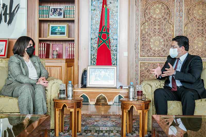 وزيرة الخارجية الليبية في المغرب