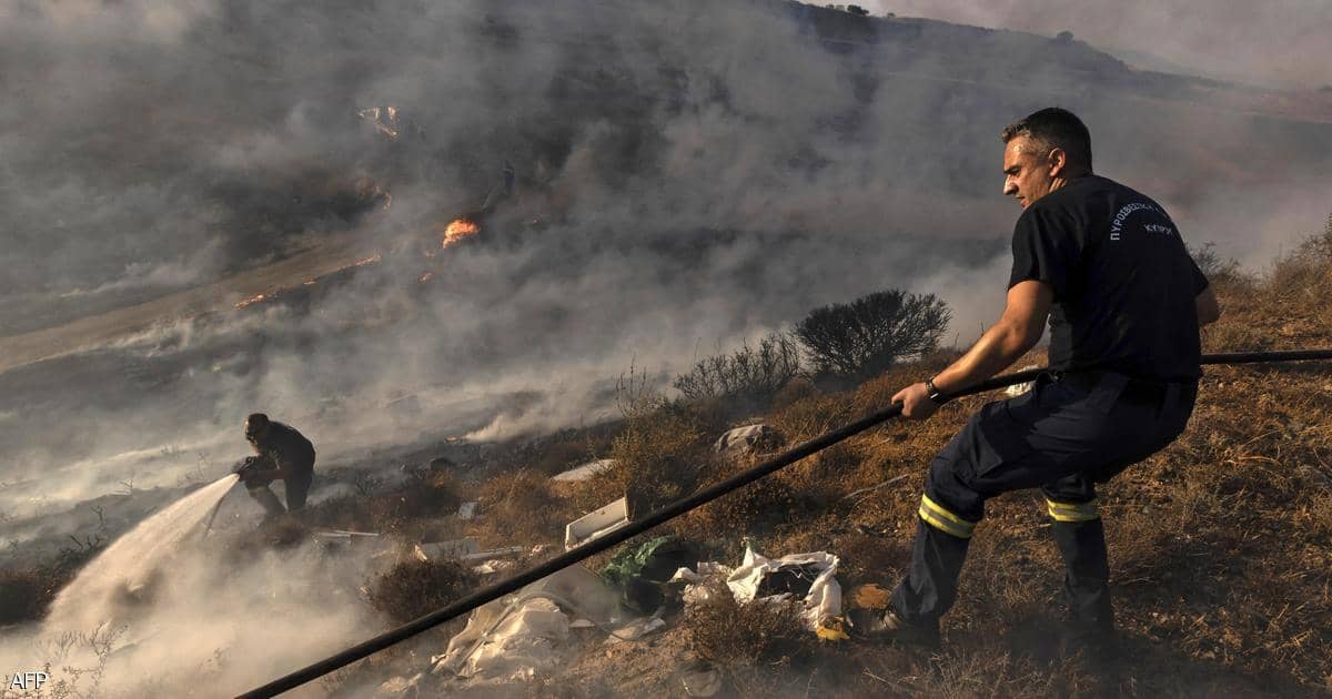 أوقع ضحايا مصريين.. قبرص تعلن السيطرة على حريق الغابات الضخم