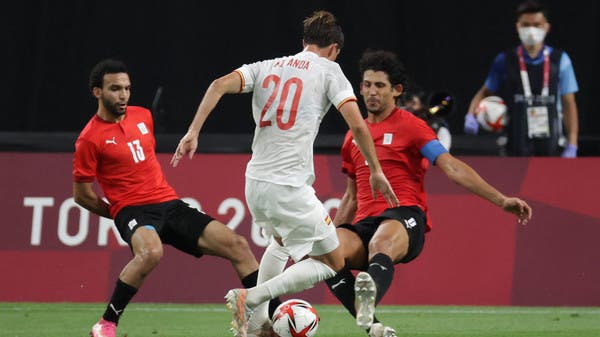 المنتخب المصري يفرض التعادل على الإسباني في أولمبياد طوكيو