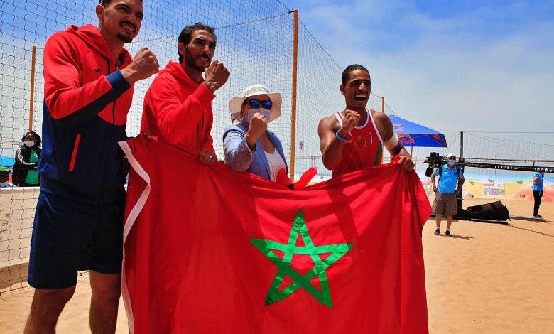 المنتخب المغربي لكرة الطائرة الشاطئية ينهزم في أول مباراة بالأولمبياد