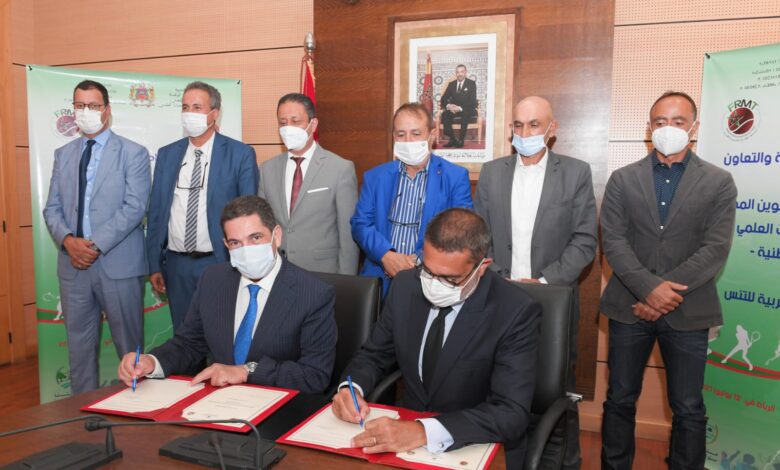 توقيع اتفاقية شراكة وتعاون بين وزارة التعليم والجامعة الملكية المغربية للتنس