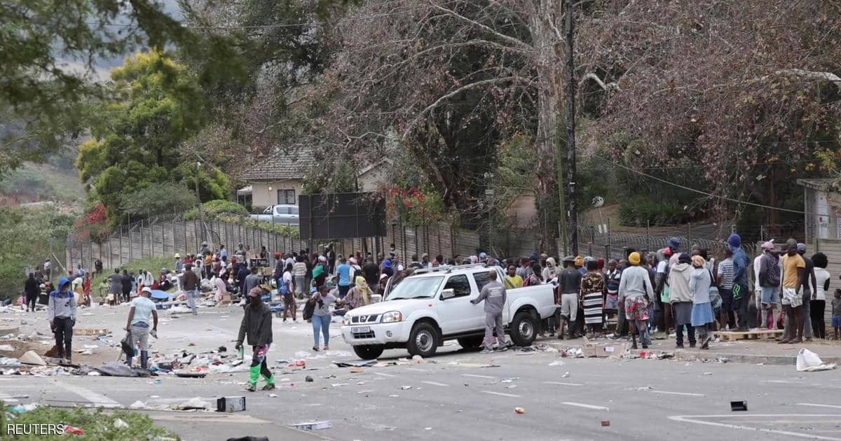 جنوب أفريقيا.. عدد قتلى أعمال العنف يتجاوز الـ 100