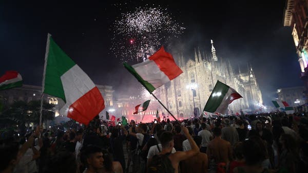 قتيل وإصابات بالجملة في احتفالات إيطاليا بالبطولة