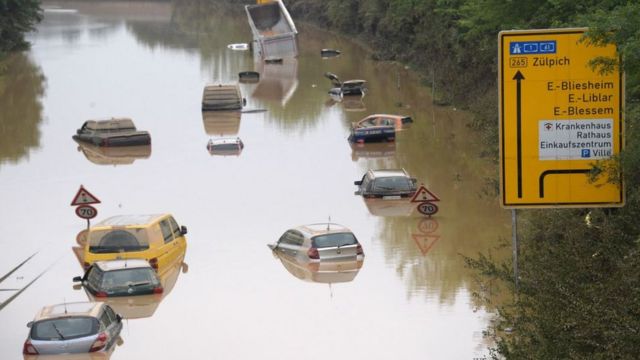 تغير المناخ: الفيضانات المدمرة التي اجتاحت أوروبا ربما كان سببها ارتفاع درجات الحرارة