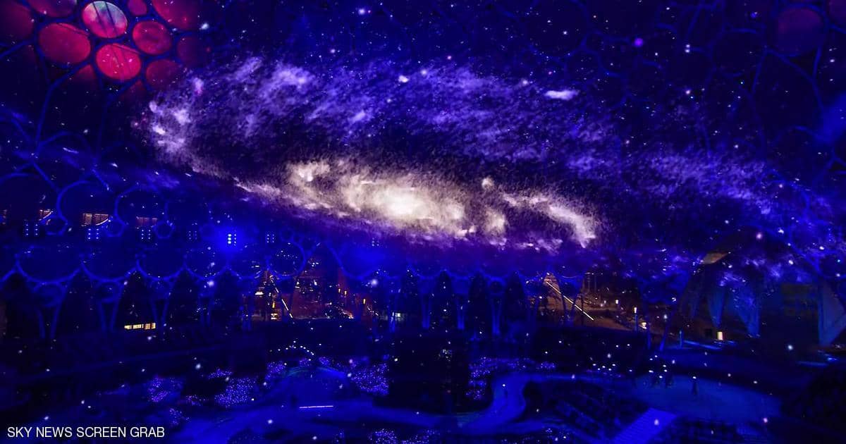 “العرض المذهل”.. كوكب الأرض يظهر في حفل إكسبو