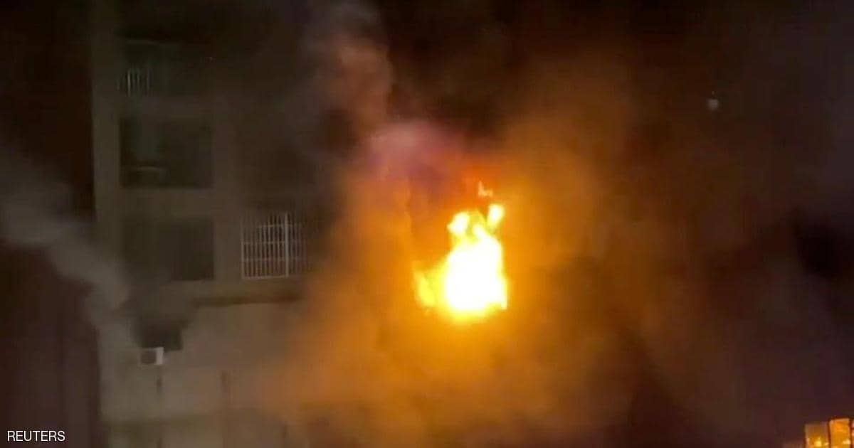بالفيديو.. حريق هائل يفحّم مبنى ويقتل 46 شخصا