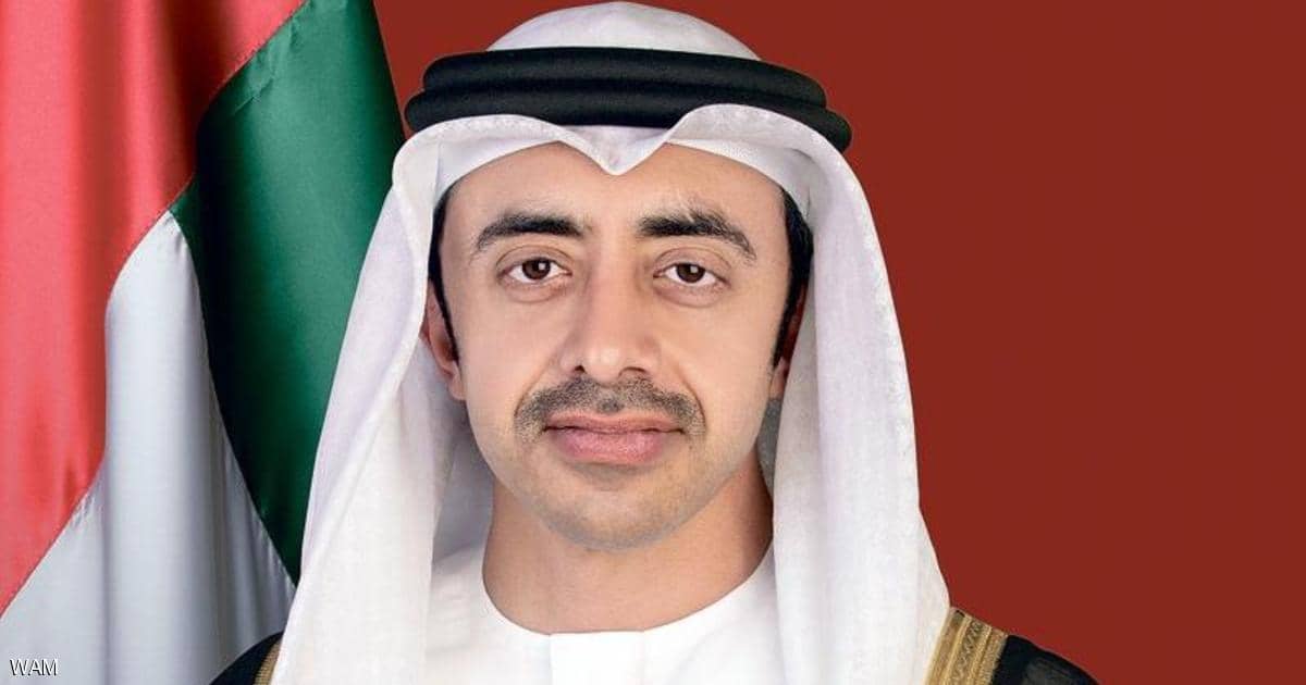 عبدالله بن زايد يرأس وفد الإمارات إلى مؤتمر “COP26”