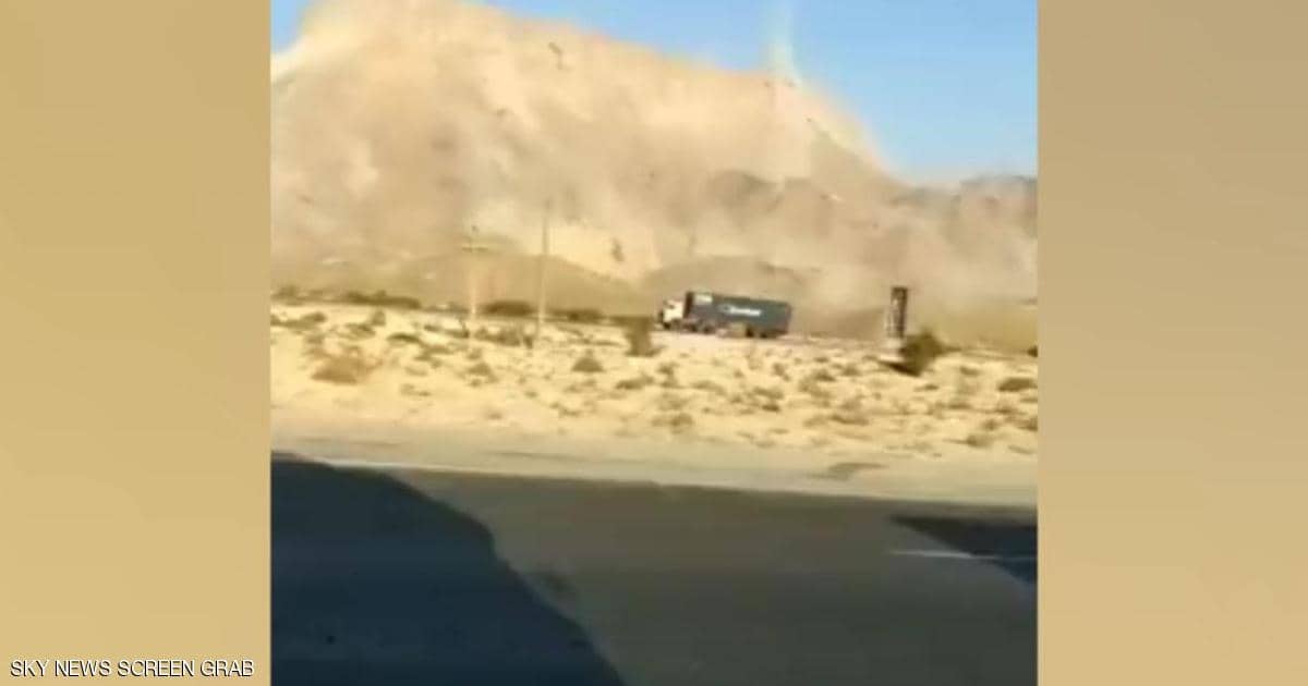بالفيديو.. لحظة وقوع زلزال قوي في جنوب إيران