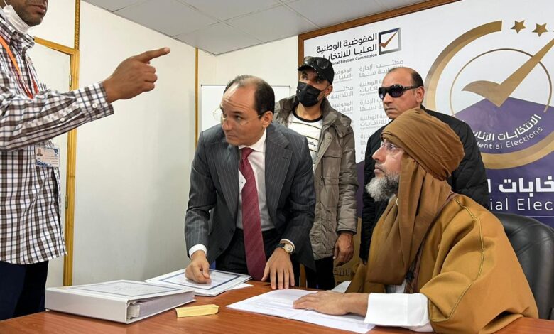 سيف الإسلام القذافي يعلن ترشحه لرئاسة ليبيا