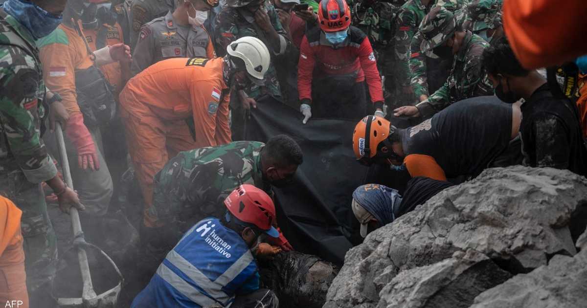 بركان إندونيسيا “المرعب” يستعر.. ويحصد مزيدا من القتلى