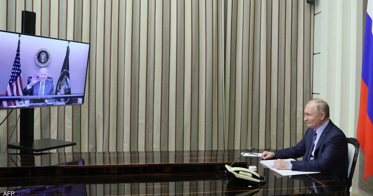 مسؤول أميركي يكشف تفاصيل مكالمة بايدن وبوتن بشأن أوكرانيا