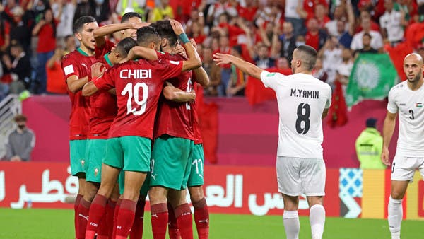 منتخب المغرب يتغلب على فلسطين برباعية