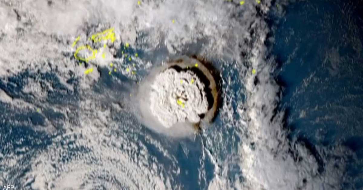 “بركان المحيط” ضرب تونغا بقسوة.. وأميركا واليابان في خطر