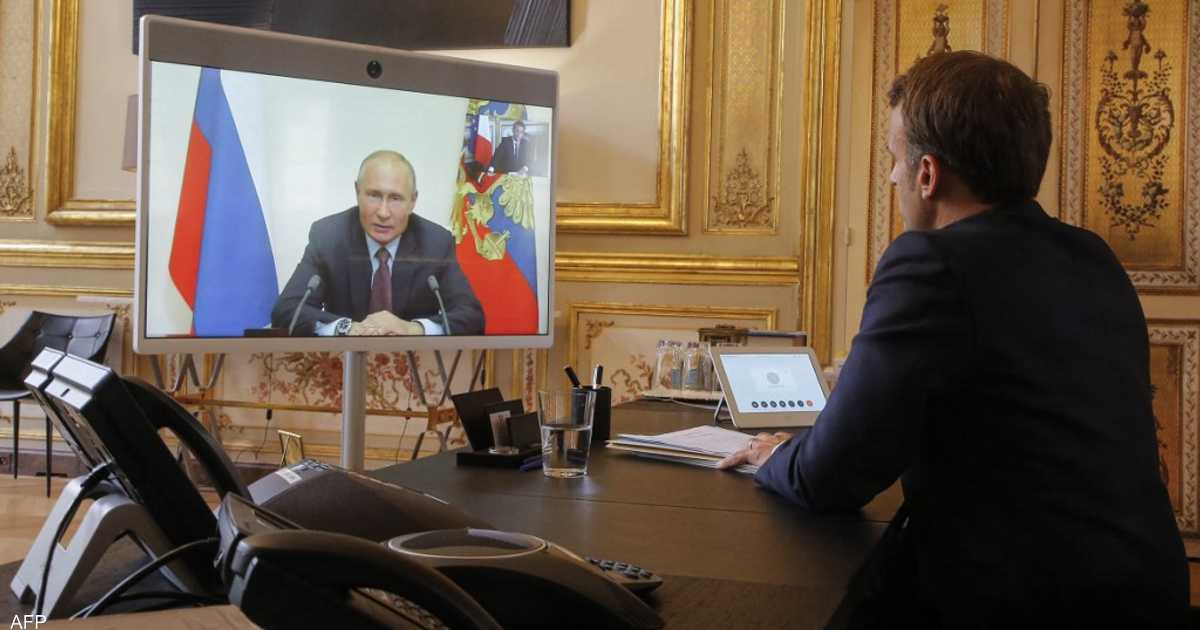 توافق فرنسي روسي على “نزع فتيل التصعيد” في أوكرانيا