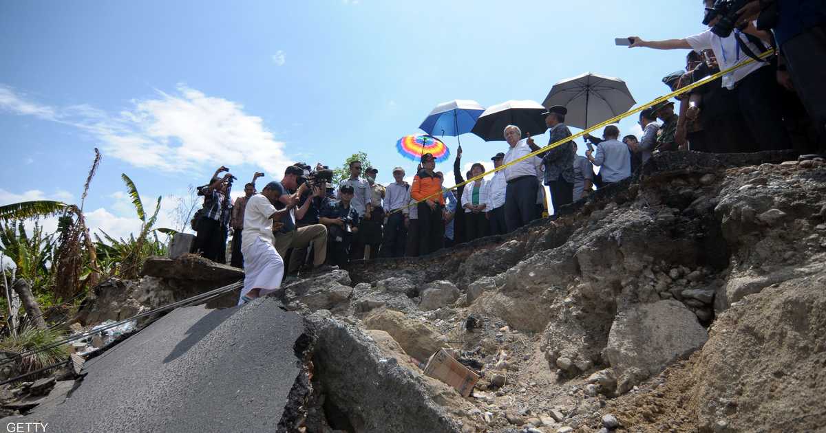 زلزال 6.7 درجات يضرب قبالة سواحل جاوة الإندونيسية