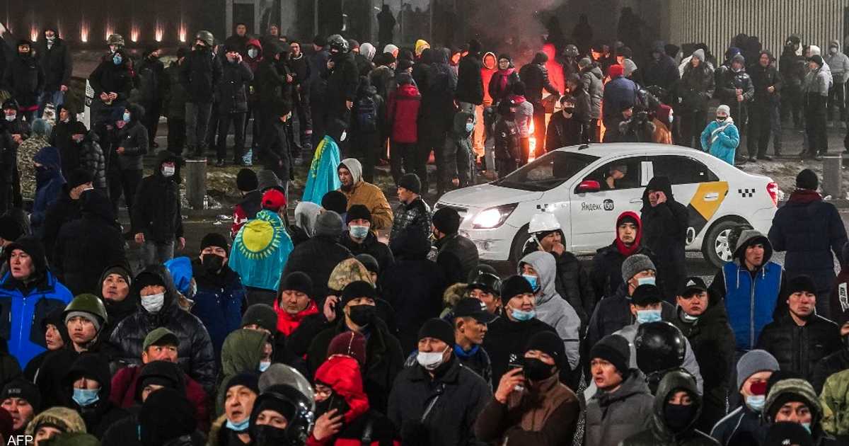 فوضى في كازاخستان.. ومقتل عشرات المحتجين برصاص الشرطة