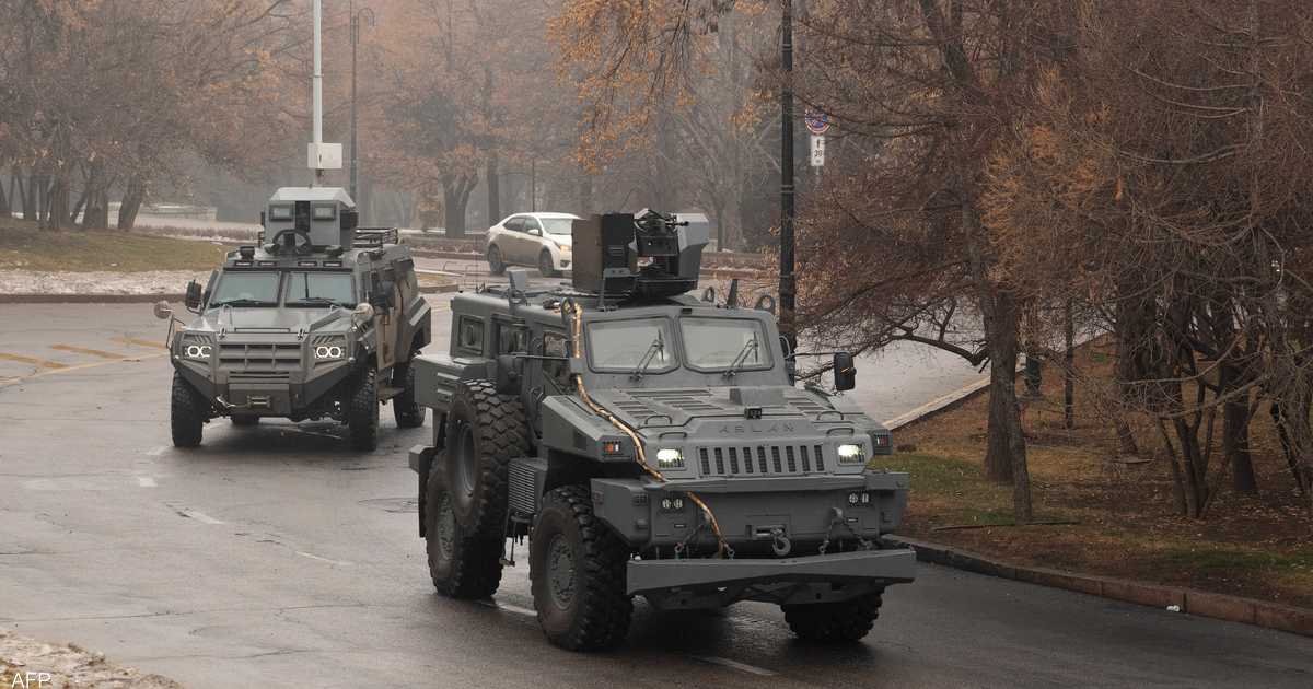 كازاخستان.. قوات بقيادة روسية تحرس منشآت استراتيجية