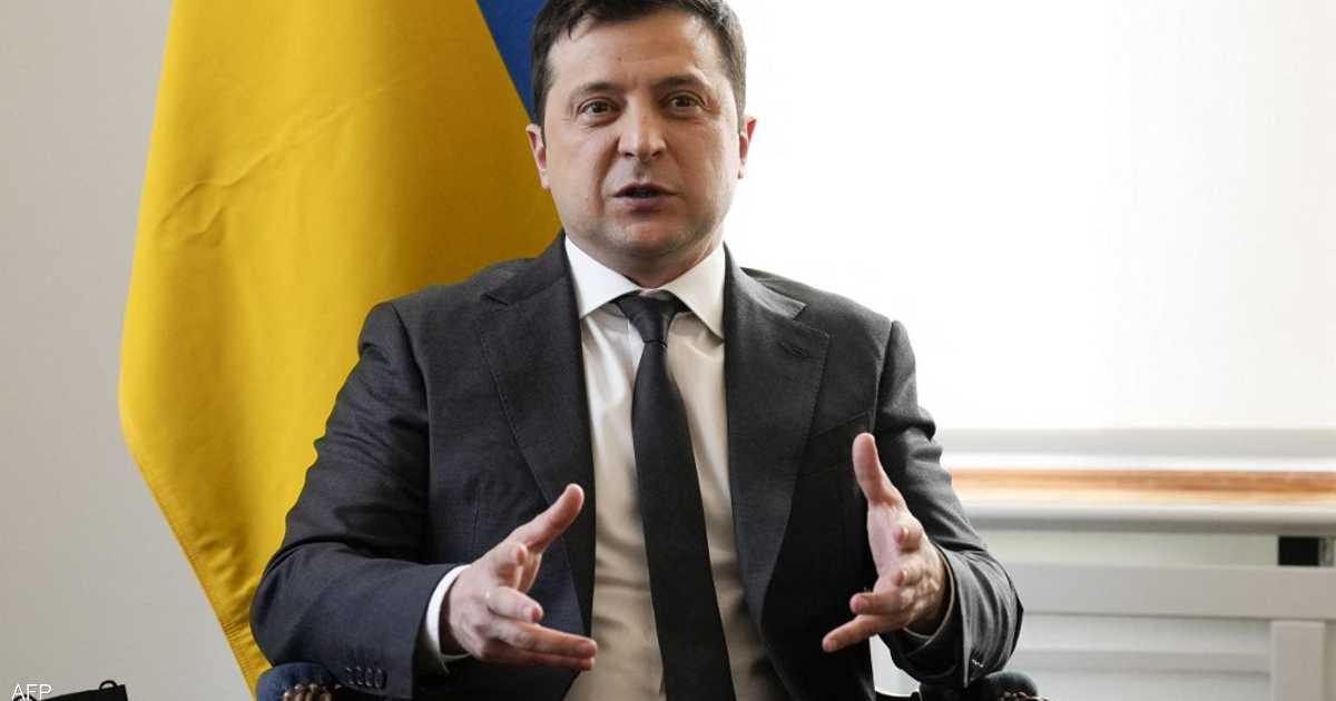 الرئيس الأوكراني يعلن قطع العلاقات مع روسيا