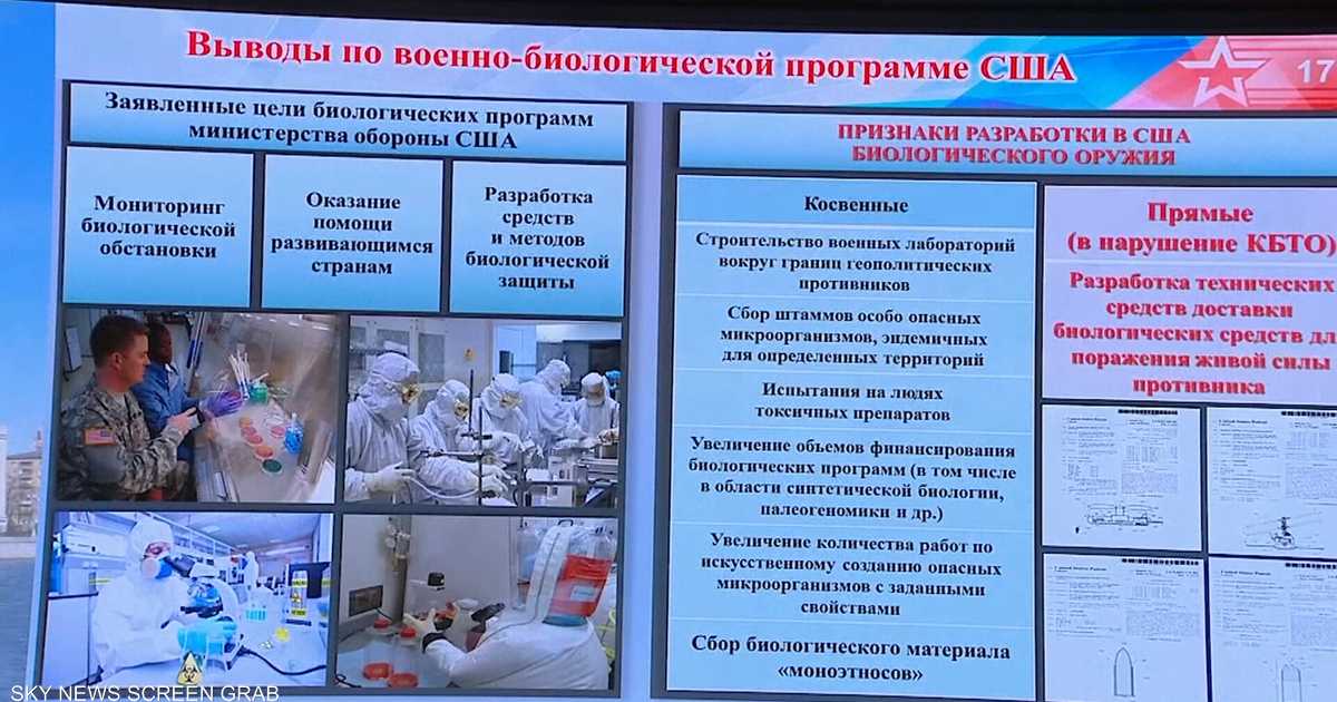 بايدن: بوتن يدرس استخدام أسلحة كيماوية وبيولوجية في أوكرانيا