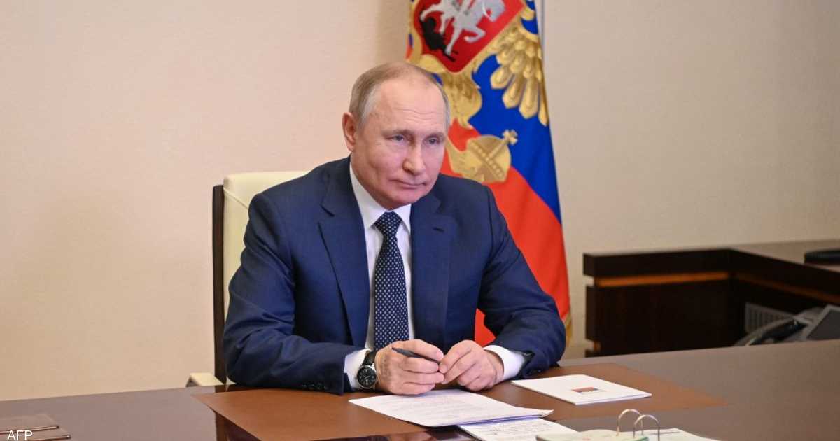 بوتن يوقع مرسوما لمعاقبة دول “محددة”