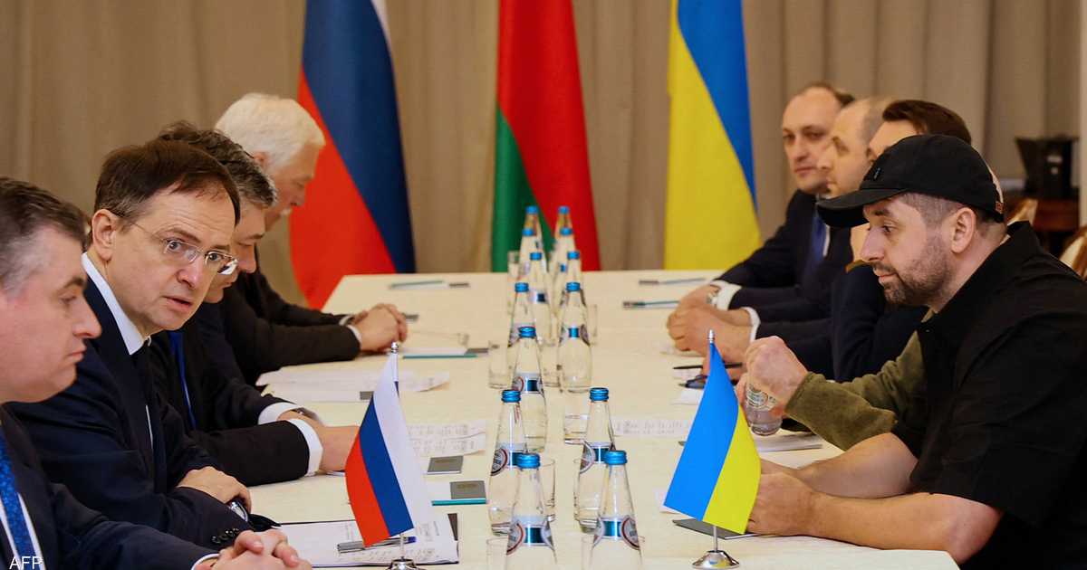 تحديد موعد الجولة الثانية من المحادثات بين روسيا وأوكرانيا