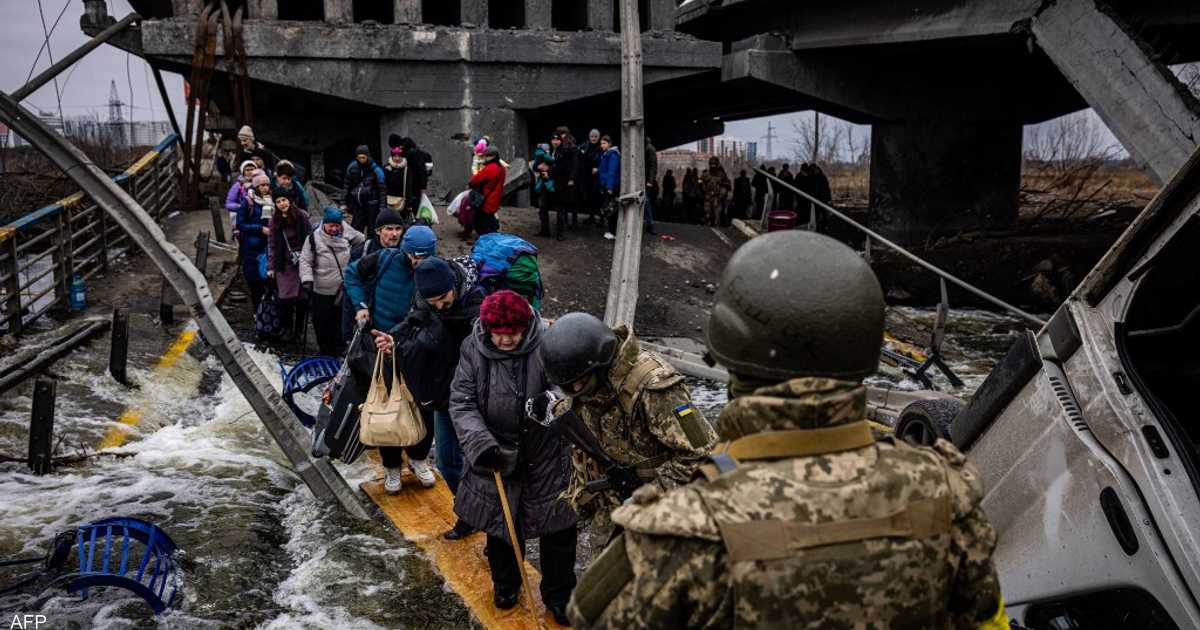 روسيا تعلن وقف إطلاق النار بمدن أوكرانية لإجلاء مدنيين