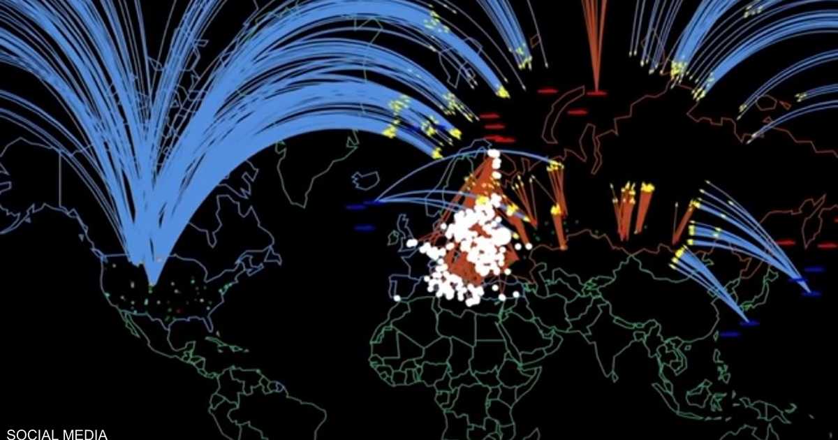 فيديو يحاكي سيناريو الحرب النووية.. الأرقام مرعبة