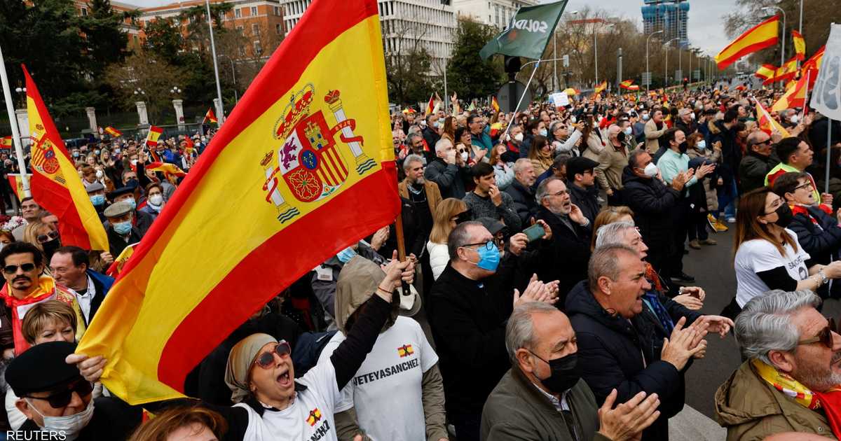 مظاهرات عارمة في إسبانيا احتجاجًا على غلاء المعيشة