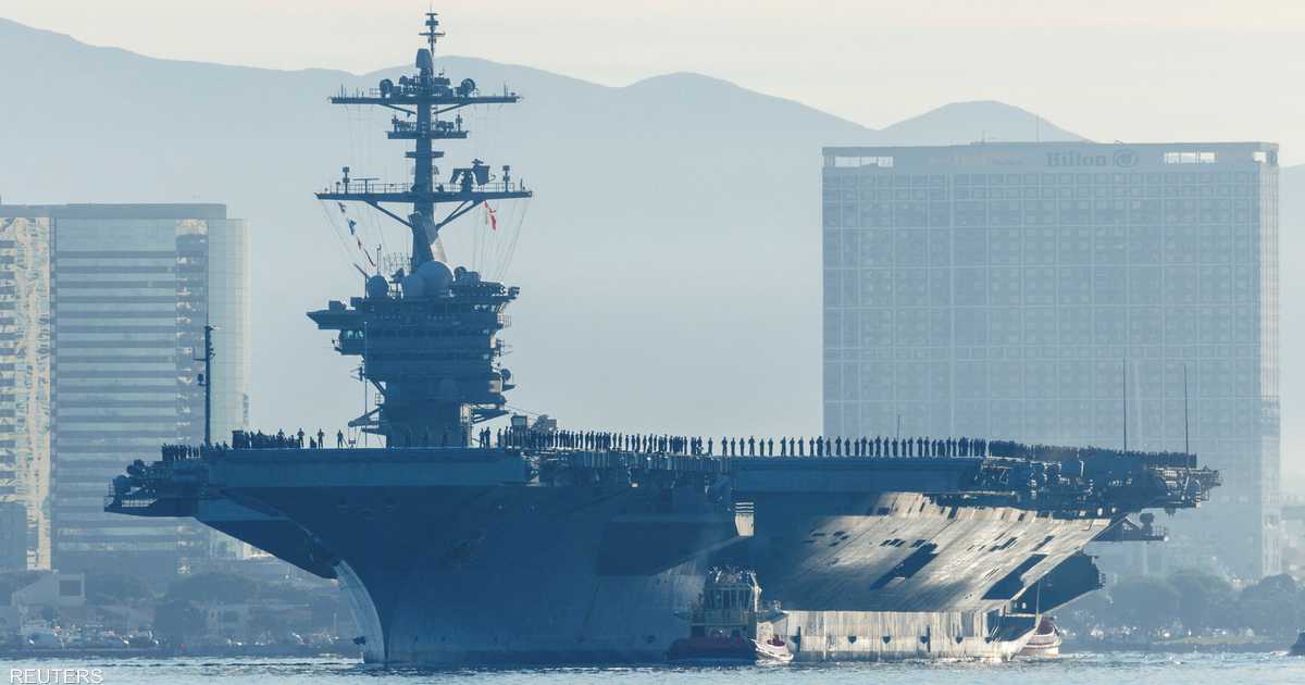 أميركا ترسل حاملة طائرات قبالة شبه الجزيرة الكورية