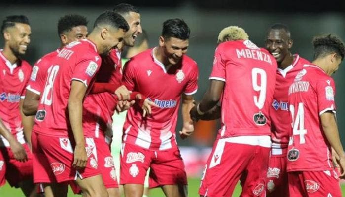 الوداد يعود بفوز ثمين من الجزائر أمام شباب بلوزداد في ذهاب ربع نهائي دوري الأبطال