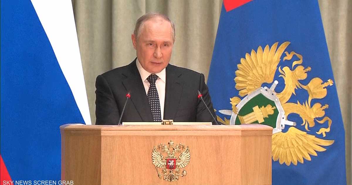 بوتن: الغرب لن ينجح في تفتيت روسيا