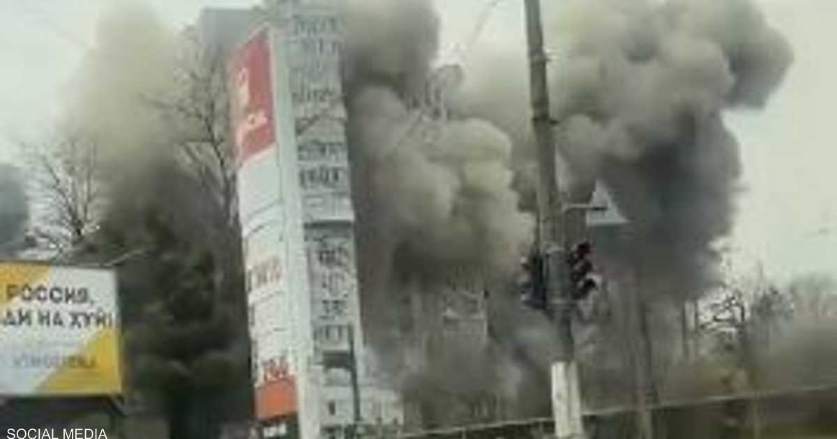 فيديو لصاروخ بالستي يضرب وسط المدينة.. روسيا تهاجم أوديسا