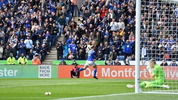 ليستر يفوز بصعوبة على بالاس في الدوري الإنجليزي