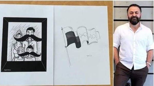 متحف سويدي يشتري لوحات رسام كاريكاتير سوري