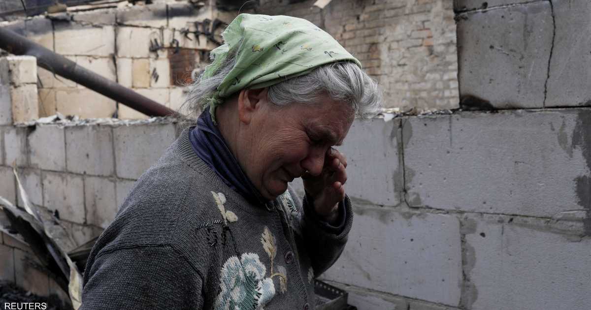 “التهم ذكرياتي”.. أرملة أوكرانية تحكي ما فعله صاروخ روسي