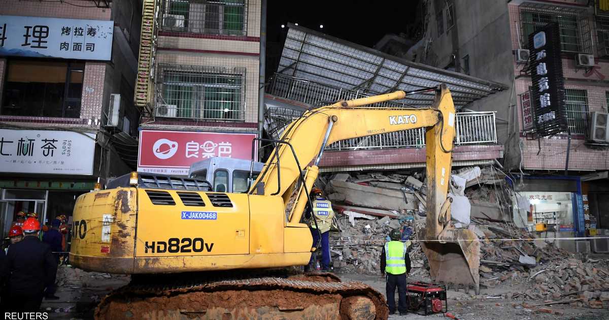 مقتل 53 شخصا في انهيار مبنى في تشانغشا بالصين